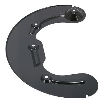 1*Front Right Brake Dust Shield compatible for Ford F-150 2004-2008 4L3Z-2K004-BA Black