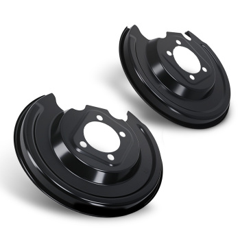 Pair Rear LHRH Brake Dust Shields compatible for Toyota Prius 2010-2015 L4 1.8L