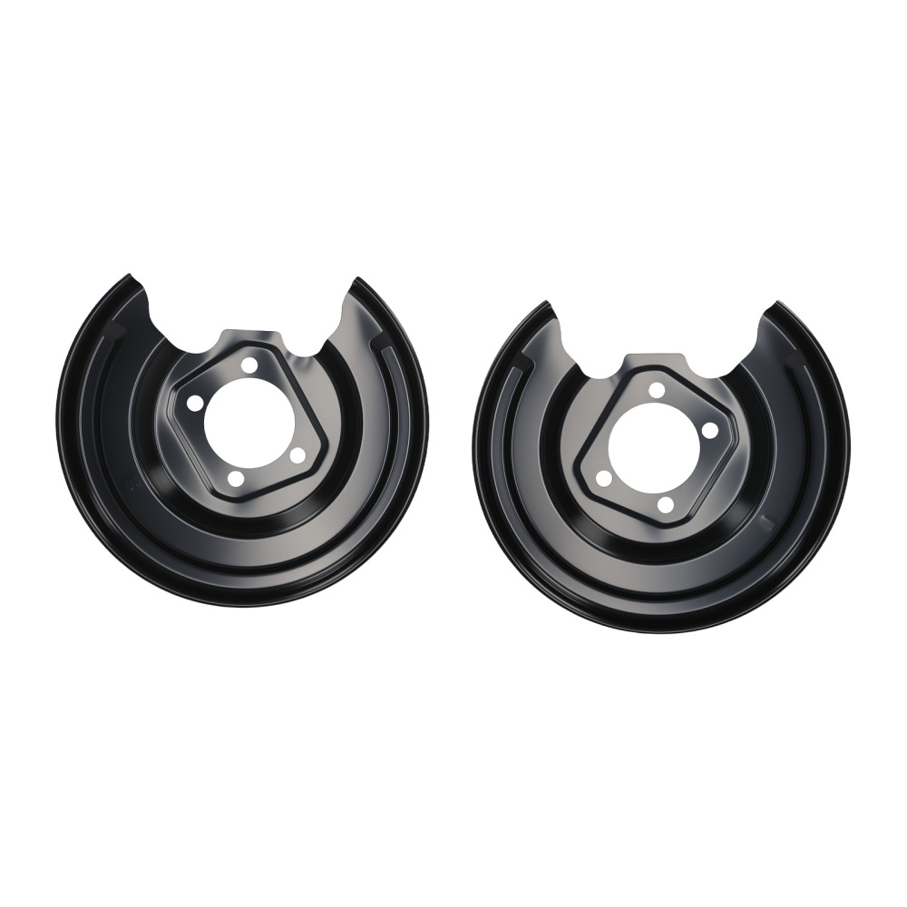 Pair Rear LHRH Brake Dust Shields compatible for Toyota Prius 2010-2015 L4 1.8L