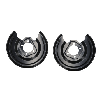 Pair Rear LHRH Brake Dust Shields compatible for Toyota Prius 2010-2015 L4 1.8L