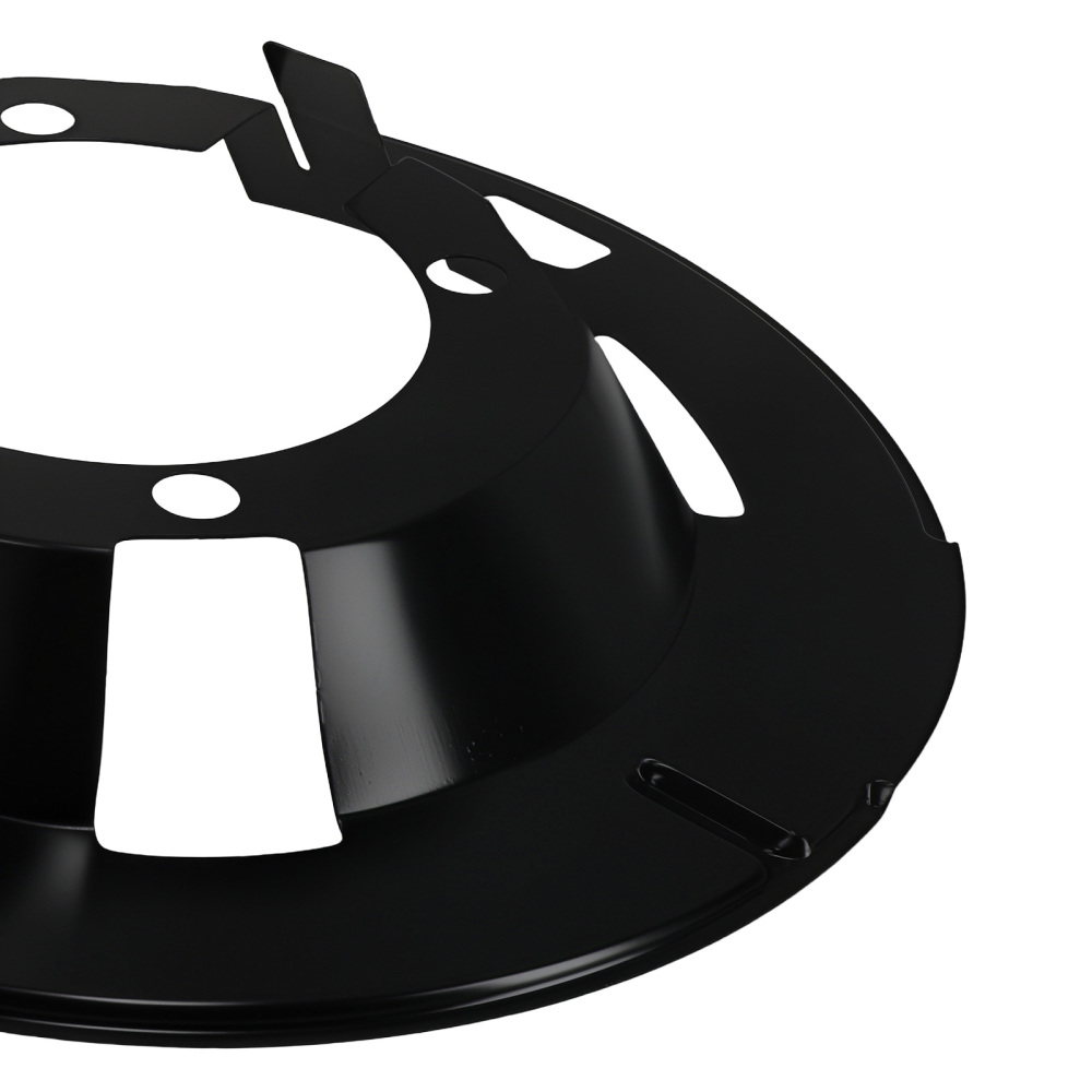 2PCS Brake Dust Shield Front compatible for Dodge Ram 1500/2500/3500 2000-2002 Black