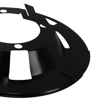 2PCS Brake Dust Shield Front compatible for Dodge Ram 1500/2500/3500 2000-2002 Black
