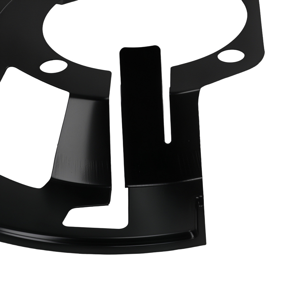 2PCS Brake Dust Shield Front compatible for Dodge Ram 1500/2500/3500 2000-2002 Black