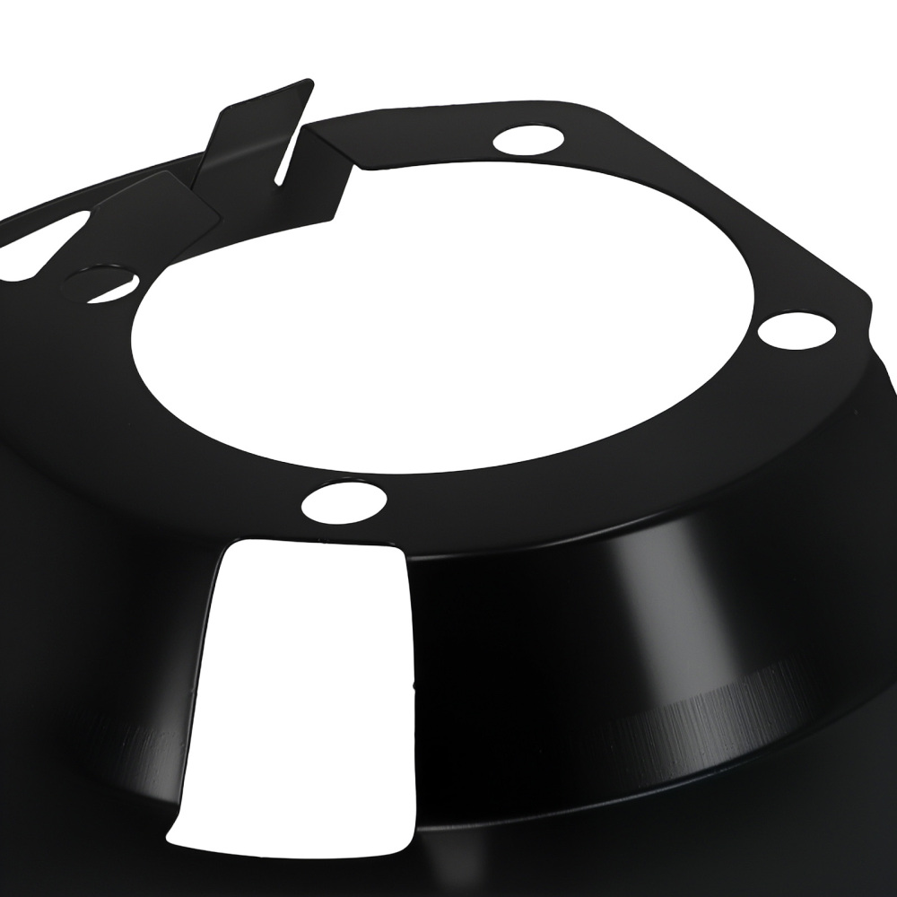 2PCS Brake Dust Shield Front compatible for Dodge Ram 1500/2500/3500 2000-2002 Black