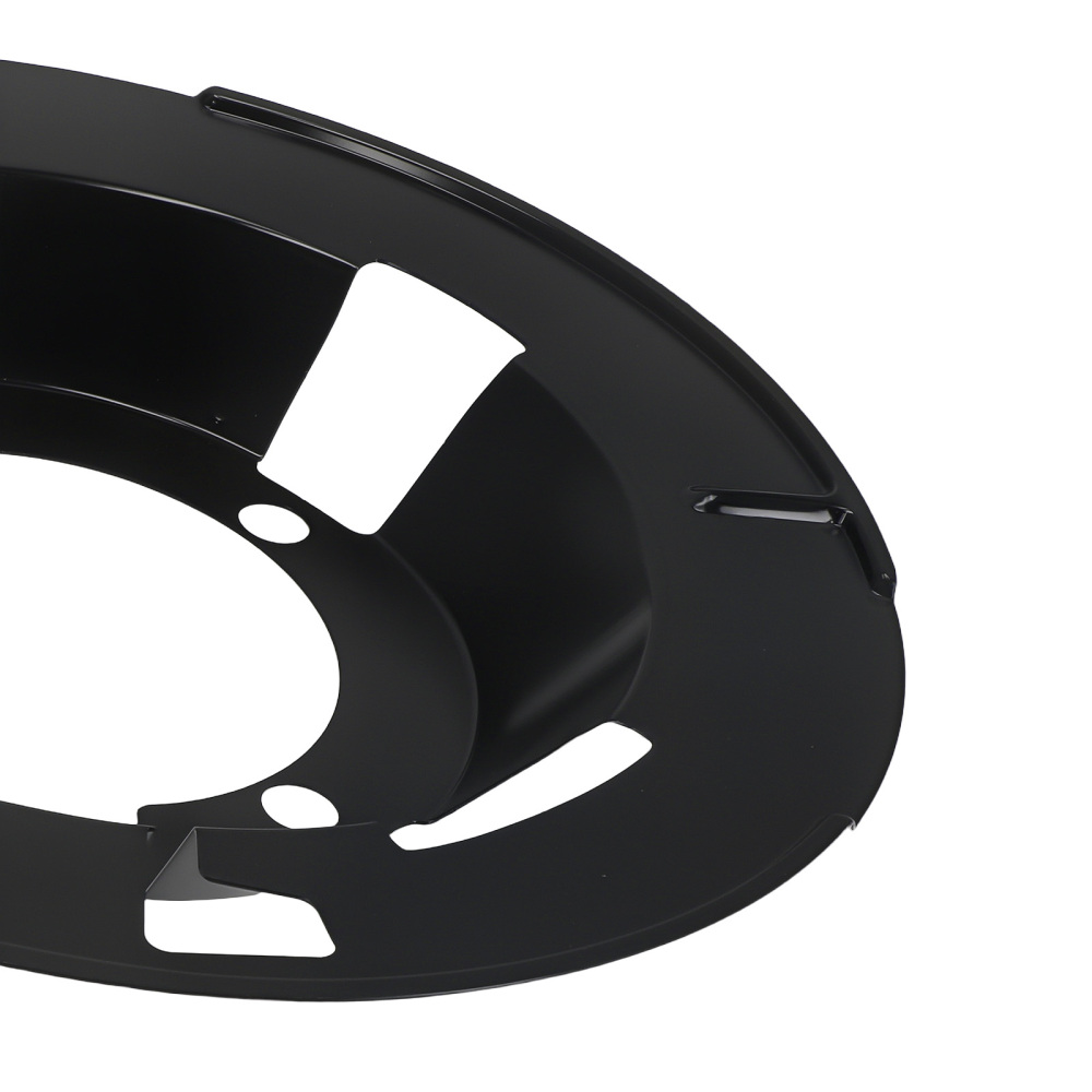 2PCS Brake Dust Shield Front compatible for Dodge Ram 1500/2500/3500 2000-2002 Black