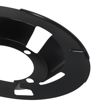 2PCS Brake Dust Shield Front compatible for Dodge Ram 1500/2500/3500 2000-2002 Black