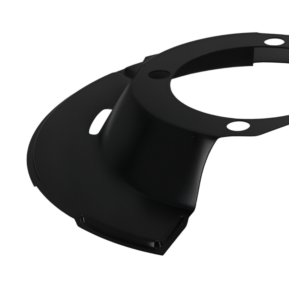 2PCS Brake Dust Shield Front compatible for Dodge Ram 1500/2500/3500 2000-2002 Black