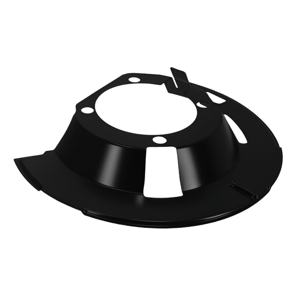 2PCS Brake Dust Shield Front compatible for Dodge Ram 1500/2500/3500 2000-2002 Black