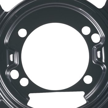 Brake Disc Dust Cover Acciaio compatibile per Mercedes Sprinter 2006-2019