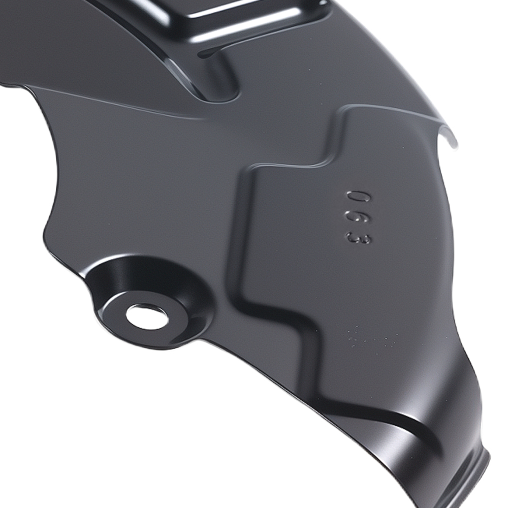 Left Front Brake Disc Dust Cover compatible for Seat Ibiza compatible for VW Crosspolo MK4 MK5 2001-2014