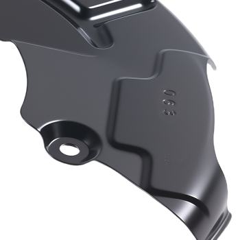 Left Front Brake Disc Dust Cover compatible for Seat Ibiza compatible for VW Crosspolo MK4 MK5 2001-2014