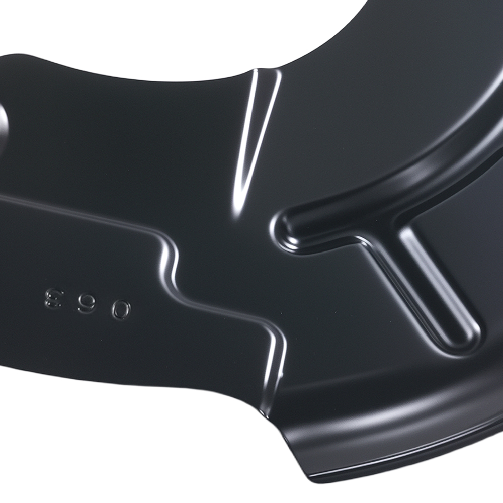 Left Front Brake Disc Dust Cover compatible for Seat Ibiza compatible for VW Crosspolo MK4 MK5 2001-2014
