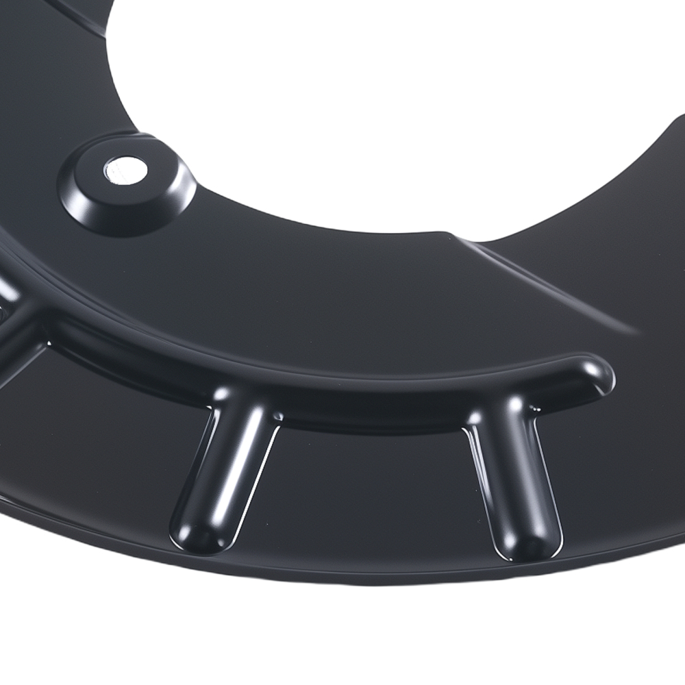 Left Front Brake Disc Dust Cover compatible for Seat Ibiza compatible for VW Crosspolo MK4 MK5 2001-2014