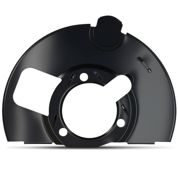 Front Right Brake Dust Shield compatible for GMC Yukon/Sierra 1500 2014-2020 20971876 Black