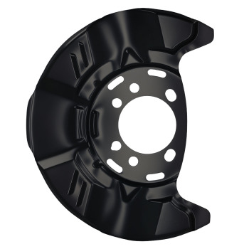 Front Brake Dust Shield Set compatible for Subaru Legacy 2005-2014 26290AG03A Black