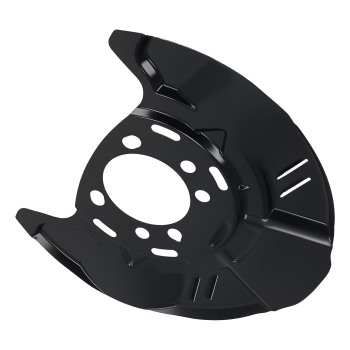 Front Brake Dust Shield Set compatible for Subaru Legacy 2005-2014 26290AG03A Black