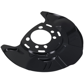 Front Brake Dust Shield Set compatible for Subaru Legacy 2005-2014 26290AG03A Black