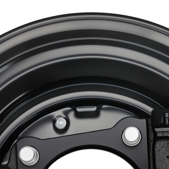 Rear Parking Brake Assy with Backing Plate compatible for Ram 2500 3500 2011 52122237AA