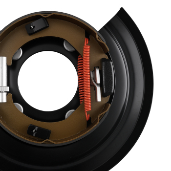 2PC Brake Dust Shields Rear compatible for Ford F-250 F-350 Super Duty 1999-2004 4C3Z2209AA