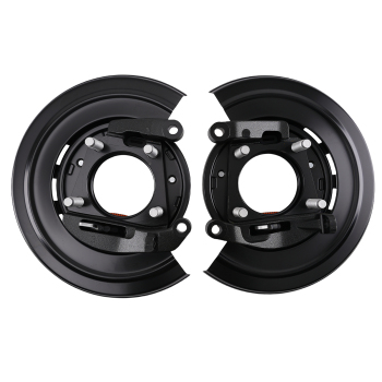 2PC Brake Dust Shields Rear compatible for Ford F-250 F-350 Super Duty 1999-2004 4C3Z2209AA