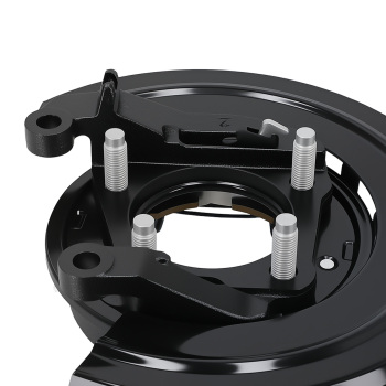 Rear Left Parking Brake Assy w/ Loaded Backing Plate for F-250 350 Super Duty