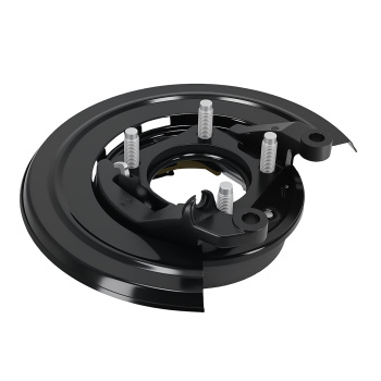 Rear Left Parking Brake Assy w/ Loaded Backing Plate for F-250 350 Super Duty