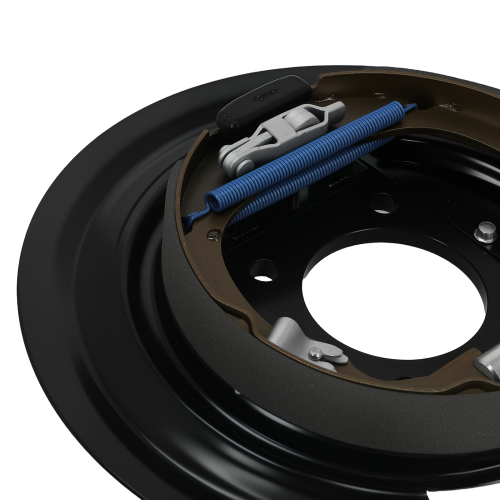 1X Black Brake Dust Shield Plate Rear compatible for Jeep Wrangler 2007-2018 52125175AA