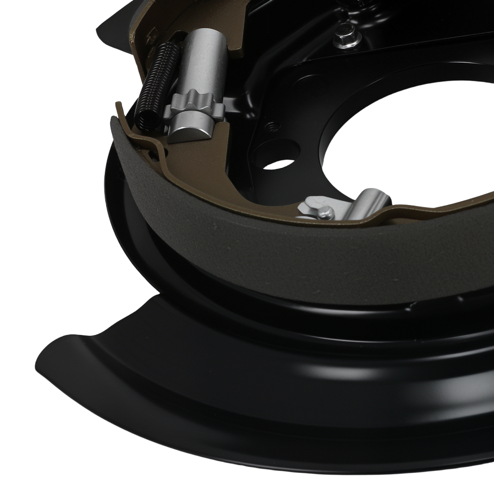 1X Black Brake Dust Shield Plate Rear compatible for Jeep Wrangler 2007-2018 52125175AA