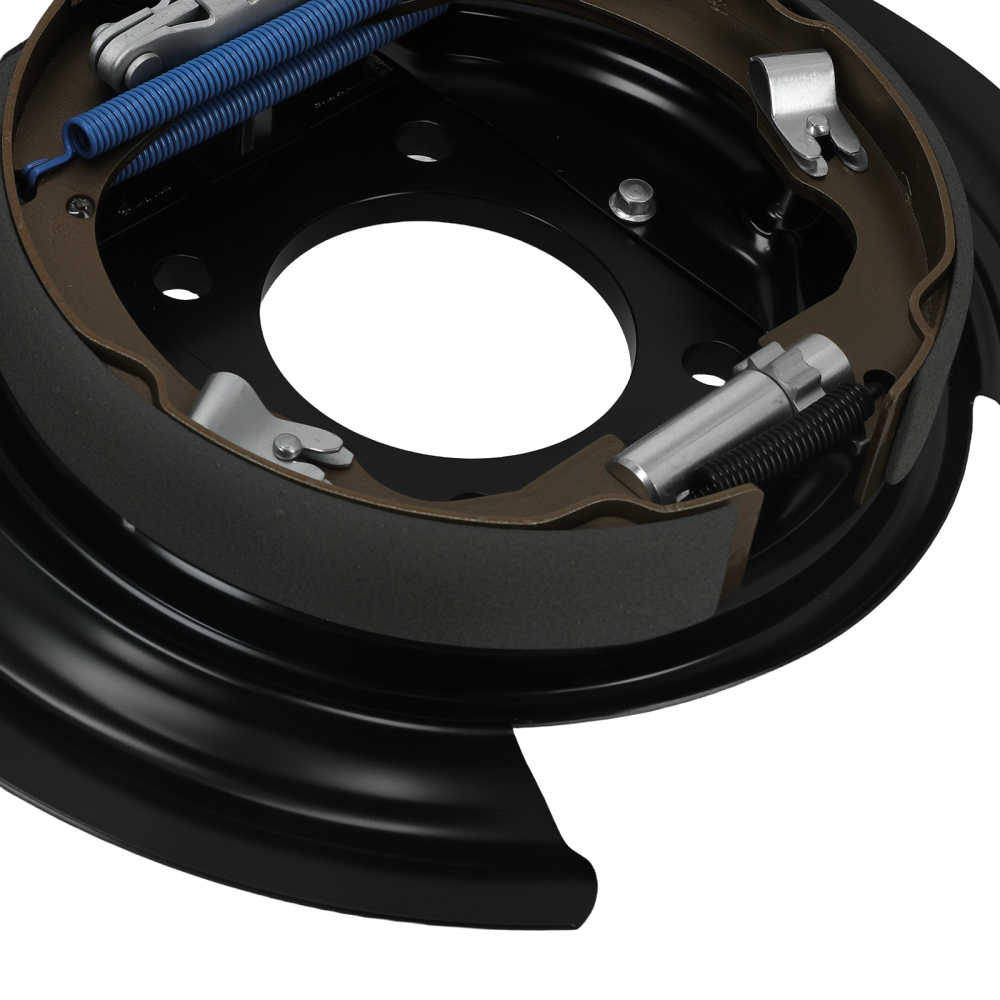 1X Black Brake Dust Shield Plate Rear compatible for Jeep Wrangler 2007-2018 52125175AA