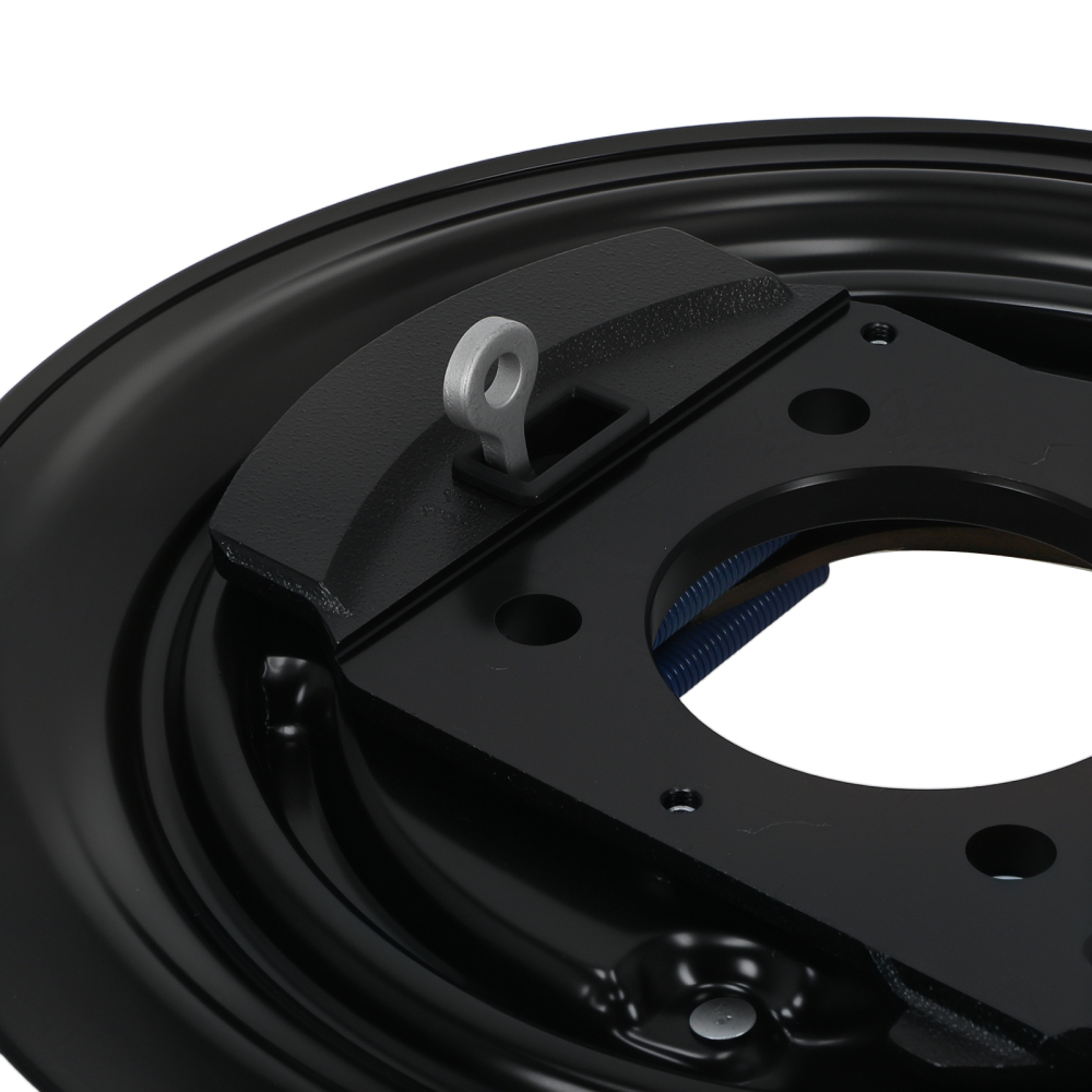 1X Black Brake Dust Shield Plate Rear compatible for Jeep Wrangler 2007-2018 52125175AA