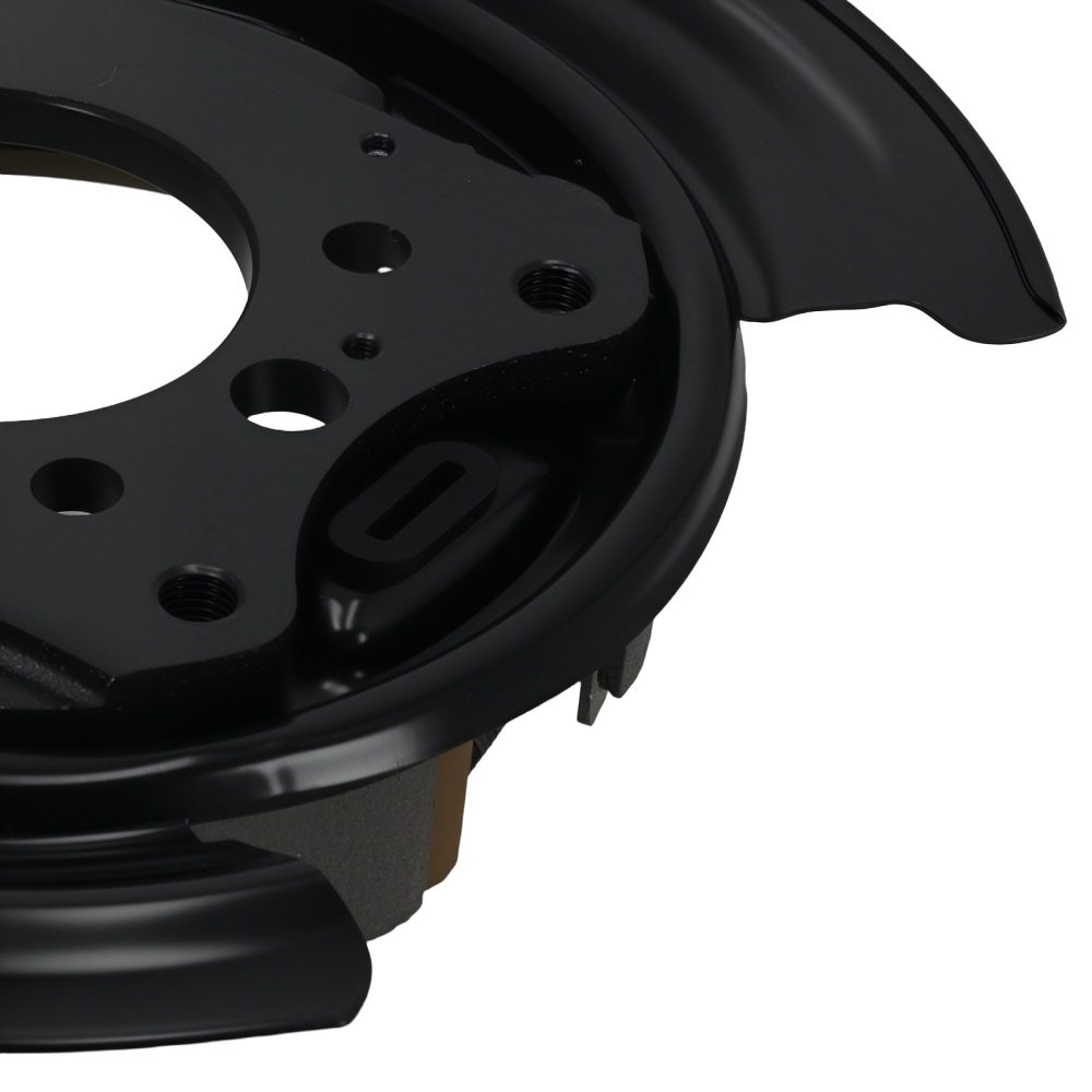 1X Black Brake Dust Shield Plate Rear compatible for Jeep Wrangler 2007-2018 52125175AA