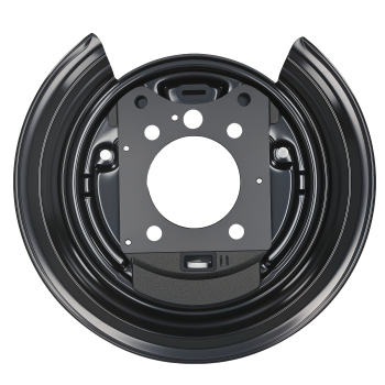 Pair Brake Dust Shield Rear Side compatible for Jeep Liberty 2008-12 / Compatible for Dodge Nitro 2007-11