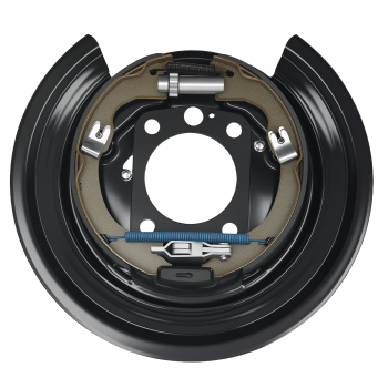 Pair Brake Dust Shield Rear Side compatible for Jeep Liberty 2008-12 / Compatible for Dodge Nitro 2007-11