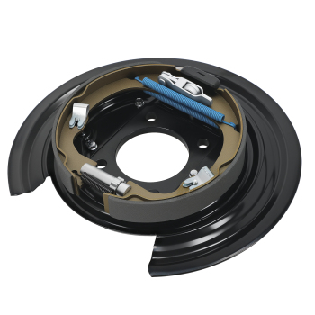 Pair Brake Dust Shield Rear Side compatible for Jeep Liberty 2008-12 / Compatible for Dodge Nitro 2007-11