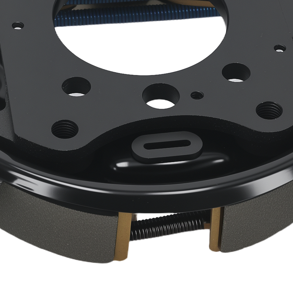 Pair Brake Dust Shield Rear Side compatible for Jeep Liberty 2008-12 / Compatible for Dodge Nitro 2007-11