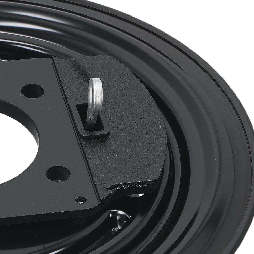 Pair Brake Dust Shield Rear Side compatible for Jeep Liberty 2008-12 / Compatible for Dodge Nitro 2007-11