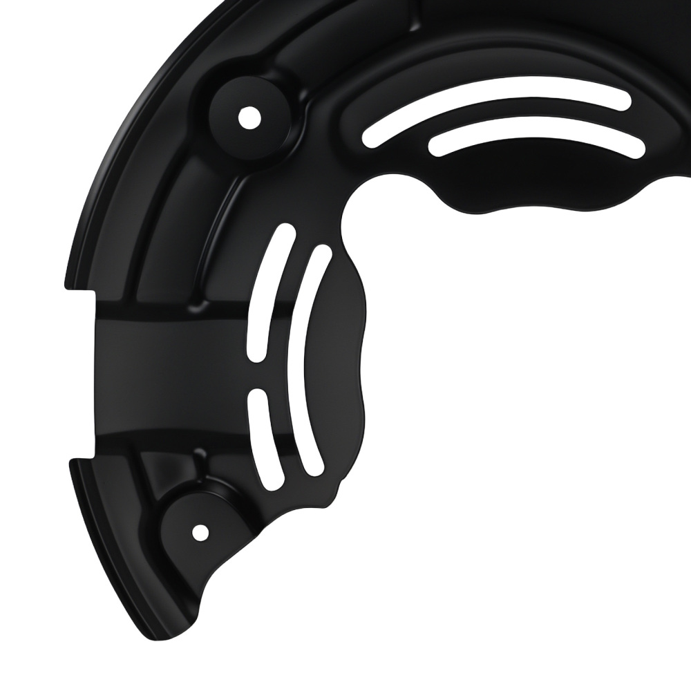 Brake Dust Shield Front Right Left compatible for Ford F-150/Expedition 2010-2021 Black