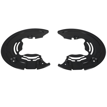 Brake Dust Shield Front Right Left compatible for Ford F-150/Expedition 2010-2021 Black