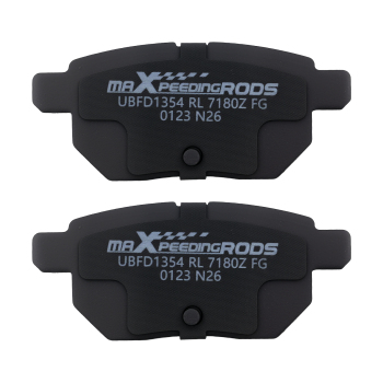 Front Rear Ceramic Brake Pads Set compatible for Pontiac Vibe 2009-2010/Compatible for Scion xB 2008-2015