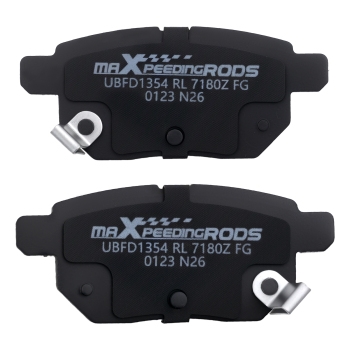 Front Rear Ceramic Brake Pads Set compatible for Pontiac Vibe 2009-2010/Compatible for Scion xB 2008-2015