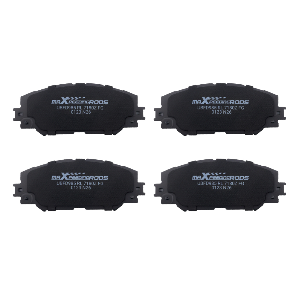 Front Rear Ceramic Brake Pads Set compatible for Pontiac Vibe 2009-2010/Compatible for Scion xB 2008-2015