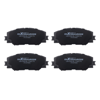 Front Rear Ceramic Brake Pads Set compatible for Pontiac Vibe 2009-2010/Compatible for Scion xB 2008-2015