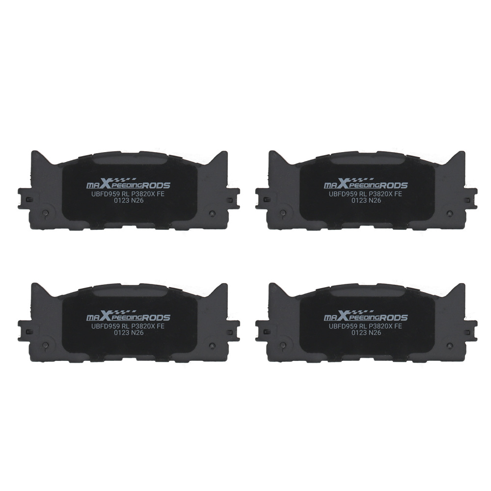 Front Rear Brake Pads Set compatible for Lexus ES300h 2013-2018/ES350 2007-2018 D1212 D1293
