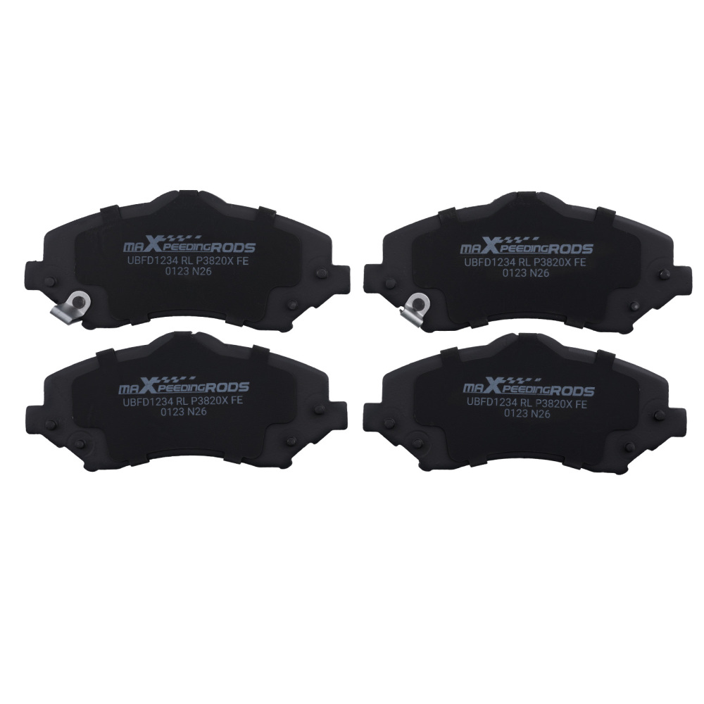 Front Rear Brake Pads Set compatible for Dodge Grand Caravan/Compatible for Chrysler TownCountry 2008-12