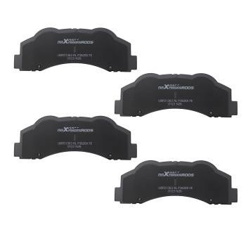 Front Rear Brake Pads Set compatible for Ford F-150 2012 2013-2020 P1414 P1602 w/Hardwares