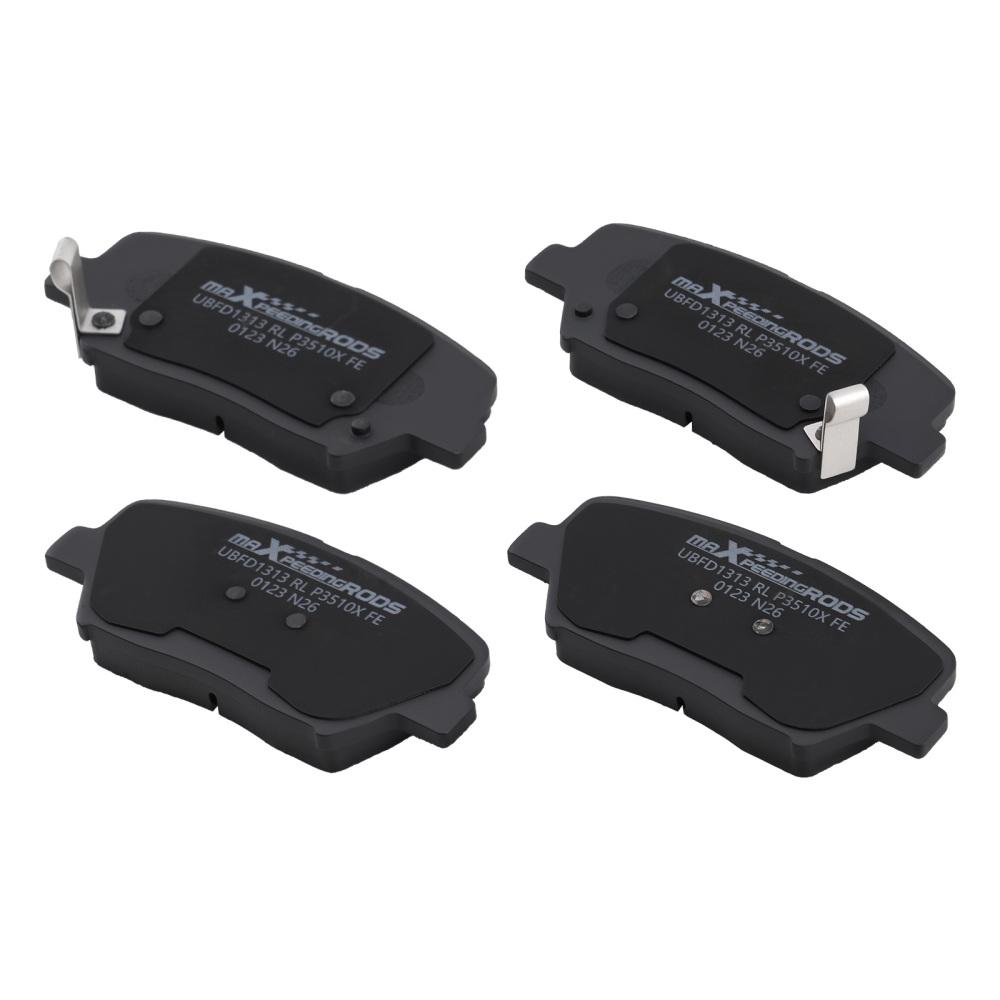 Front Rear Brake Pads Set compatible for Hyundai Santa Fe 2010-2012/Compatible for Kia Sorento 2011-2015