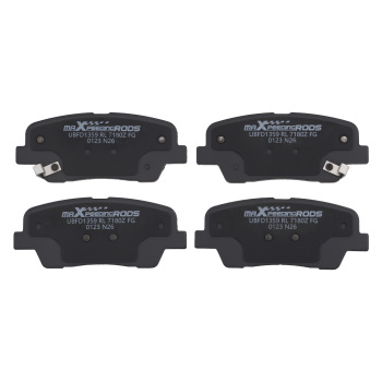 Front Rear Brake Pads Set compatible for Hyundai Santa Fe 2010-2012/Compatible for Kia Sorento 2011-2015