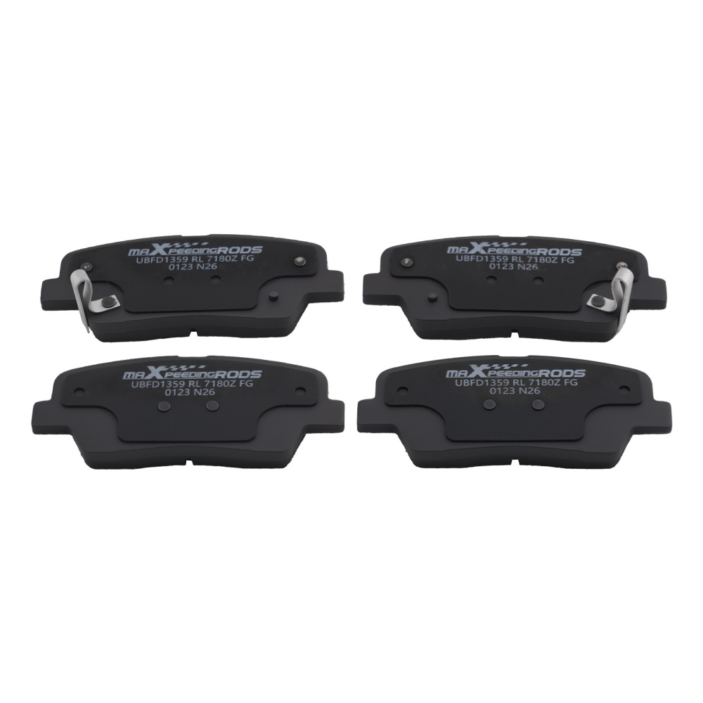 Front Rear Brake Pads Set compatible for Hyundai Santa Fe 2010-2012/Compatible for Kia Sorento 2011-2015