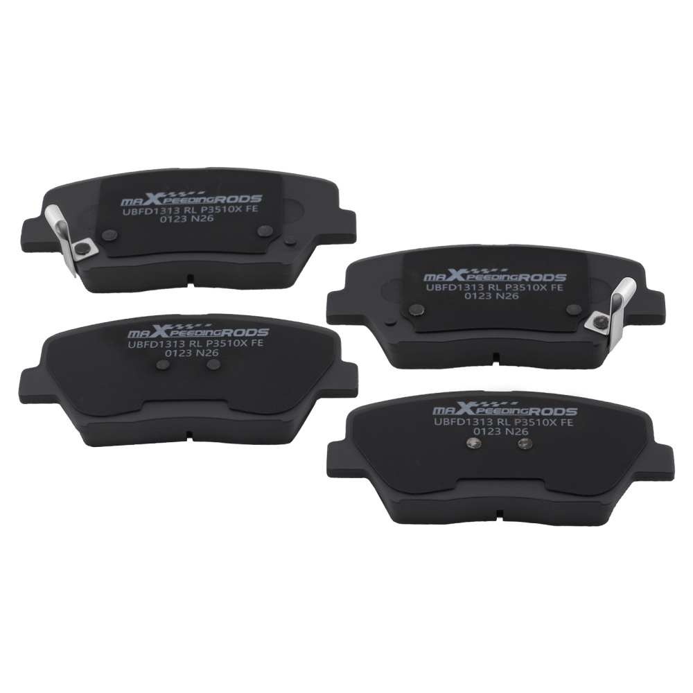 Front Rear Brake Pads Set compatible for Hyundai Santa Fe 2010-2012/Compatible for Kia Sorento 2011-2015