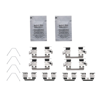 Front and Rear Ceramic Brake Pads compatible for Honda Accord 2013-2017 EX EX-L D1451 D1654